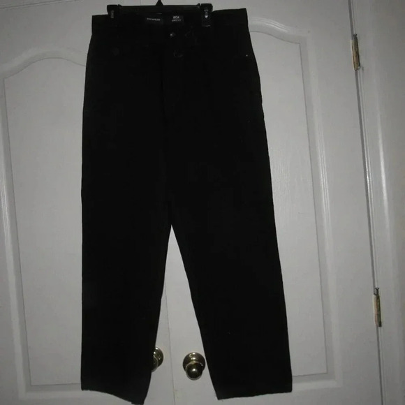 ROCAWEAR Baggy Fit Button Closure Black Jeans Size 34 - Picture 1 of 11